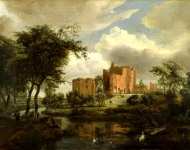 Meindert Hobbema - The Ruins of Brederode Castle